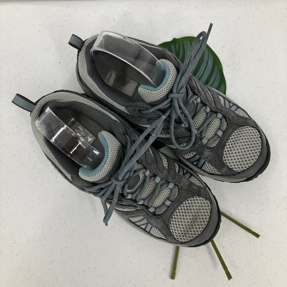 Columbia Gray Dakota Drifter Techlite Omni-Grip Low Lace Up Trail Hiking Shoes - Picture 2 of 11